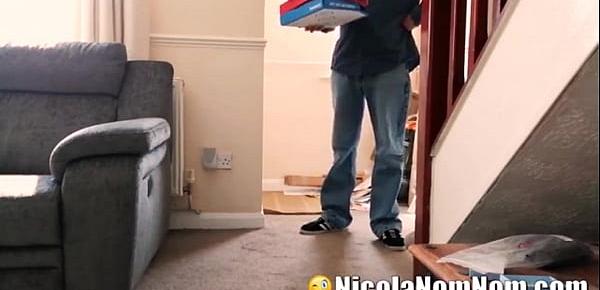 Mature Wife Fucks The Pizza Delivery Boy